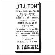 Reklama w książce adresowej, 1908 r.
